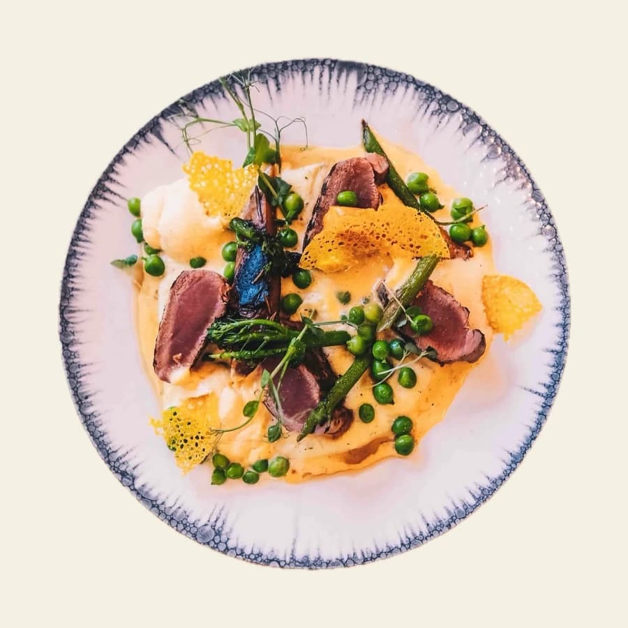 Noisette d'agneau poêlée