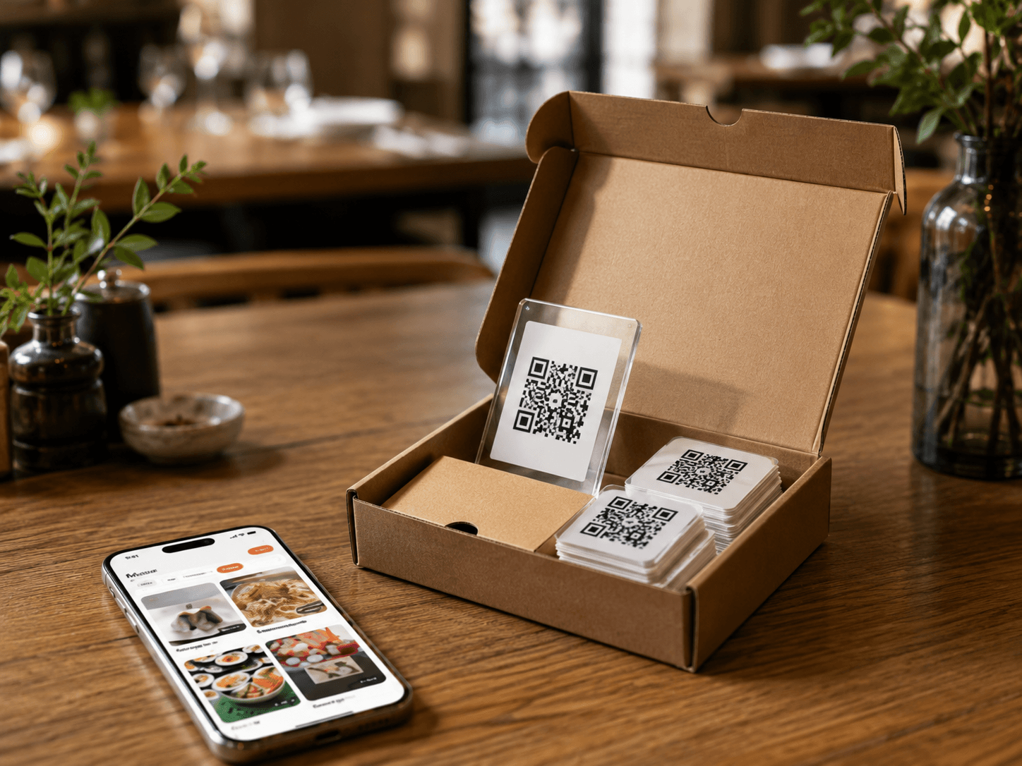 Recevez votre kit QR